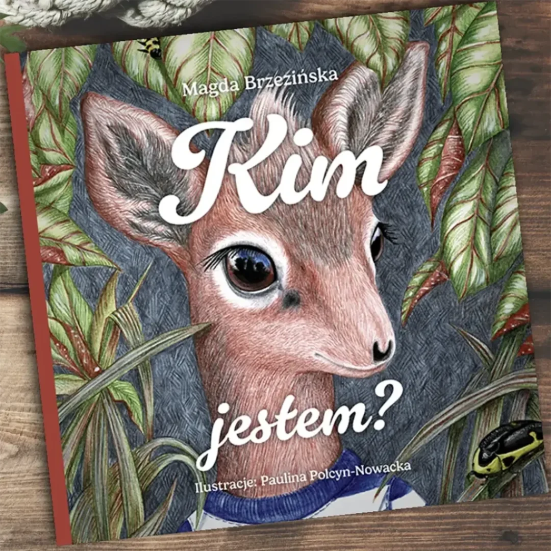 Książka dla dzieci "Kim jestem?" na stronie Biotop Art
