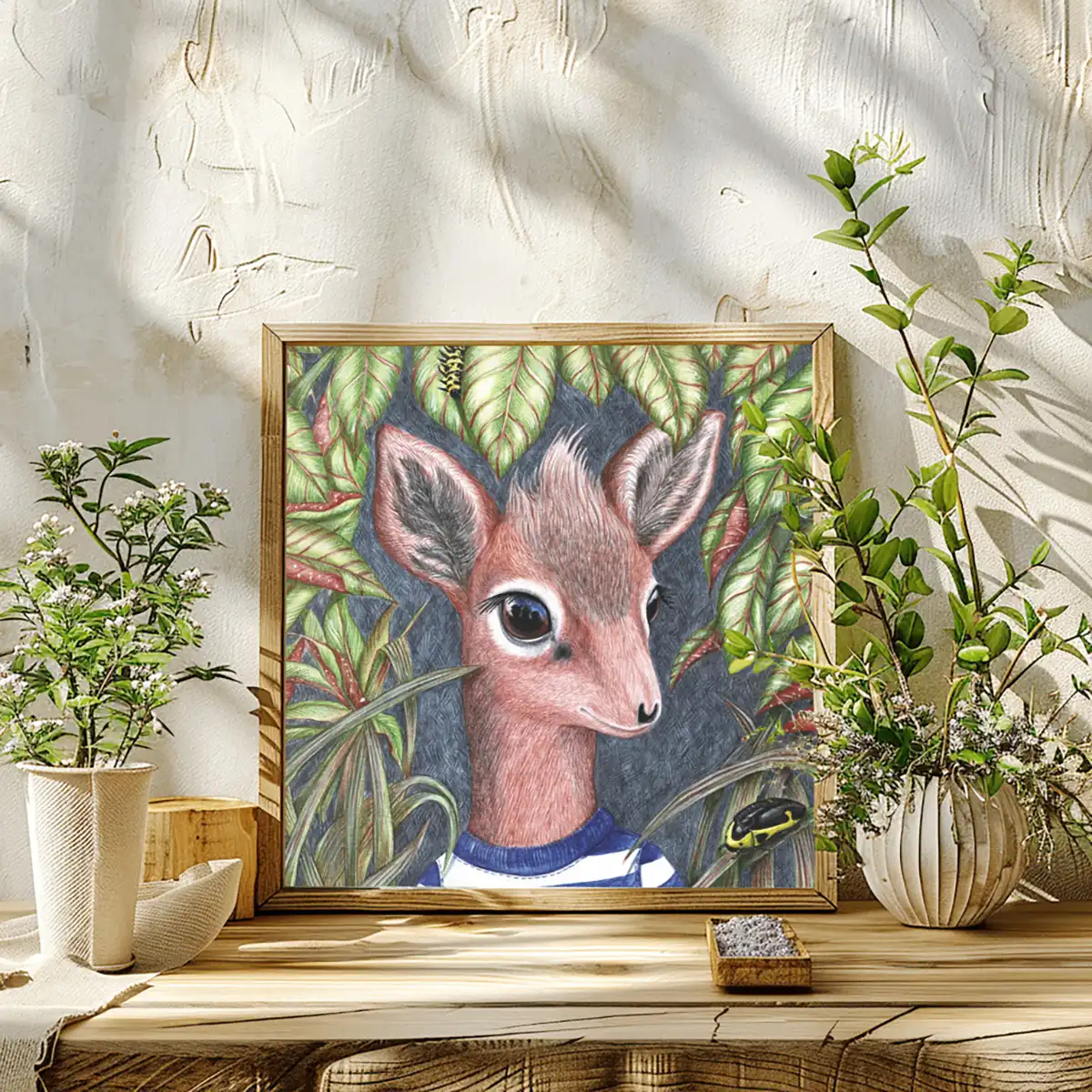 Plakat Kim ilustracja z książki