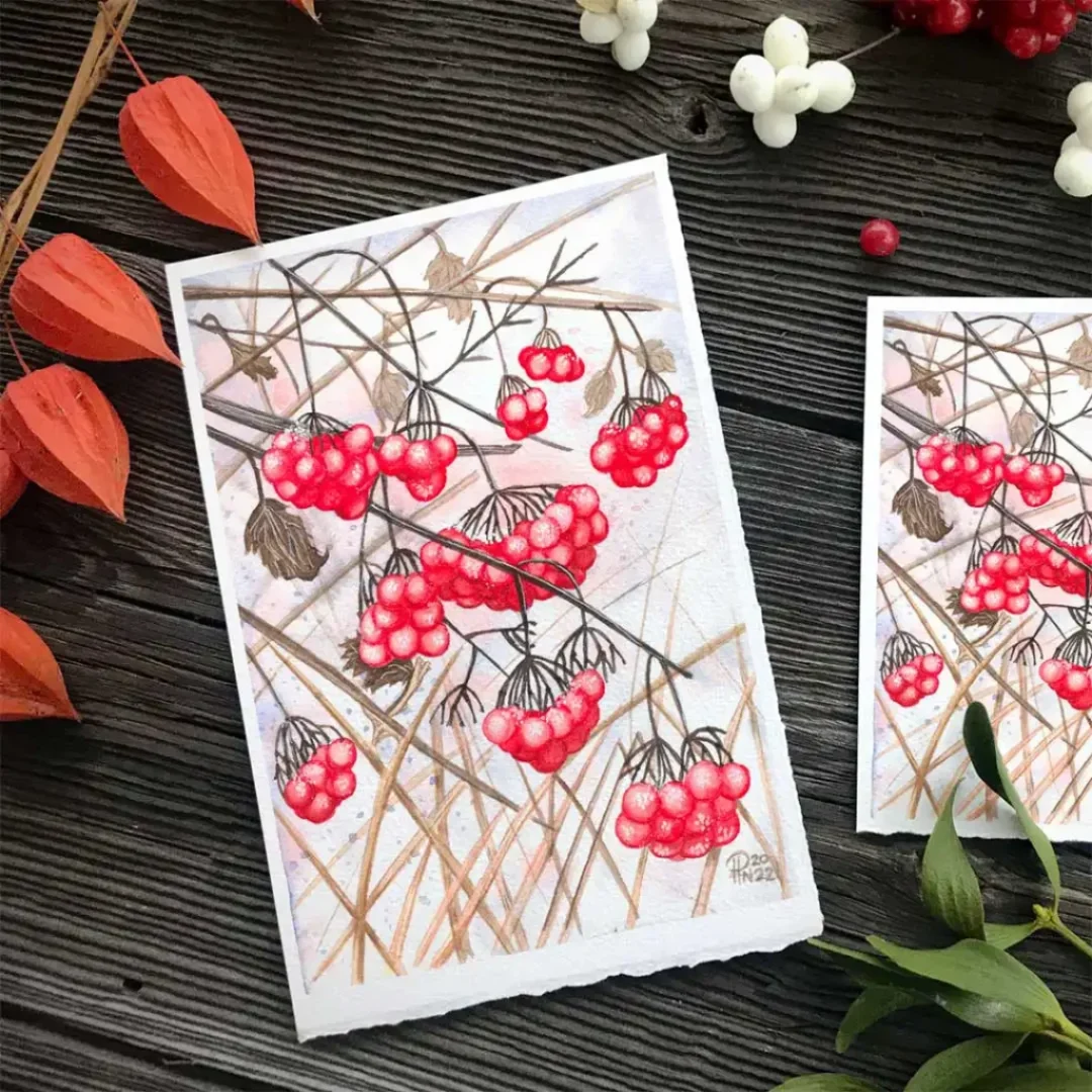 Reprodukcja Kalina, Biotop art